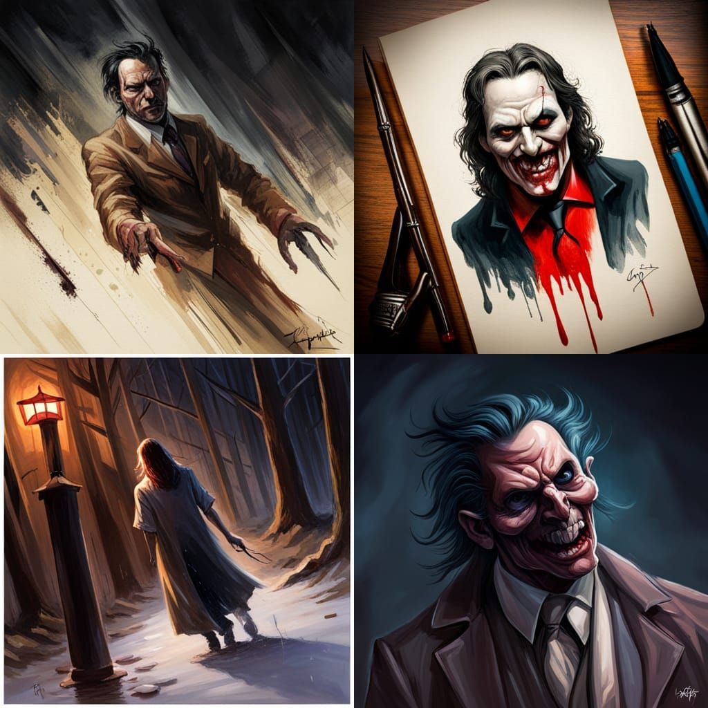 Sinister Dark Fantasy Art