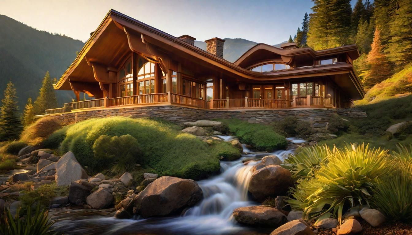 Mountain Home: Art Nouveau Rococo Architecture