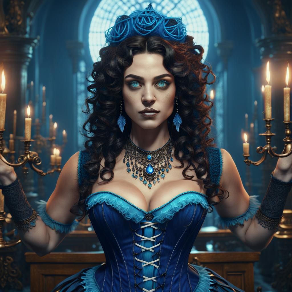 Creole Witch Casting Spells in New Orleans