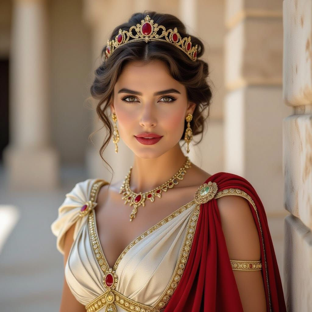 Roman Empress Sabrina Impacciatore HD Photography