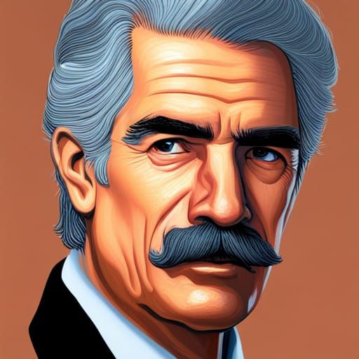 Sam Elliots the walrus moustache