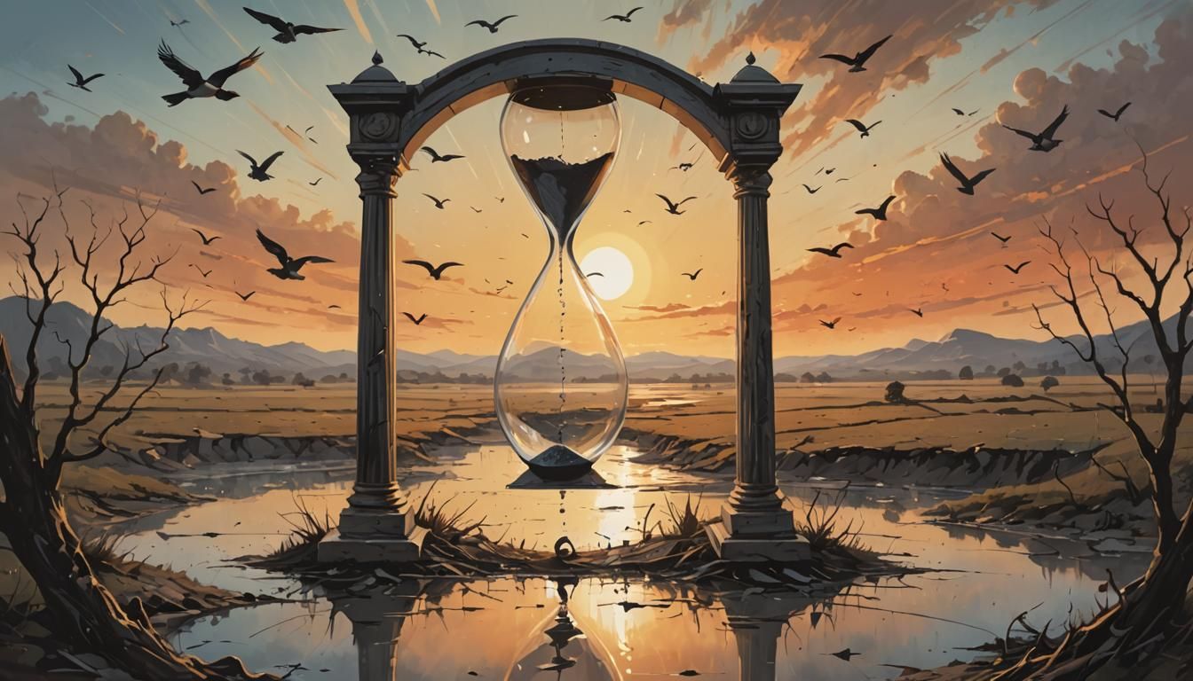 Abstract Art: Time, Sorrow, and Mockingbirds