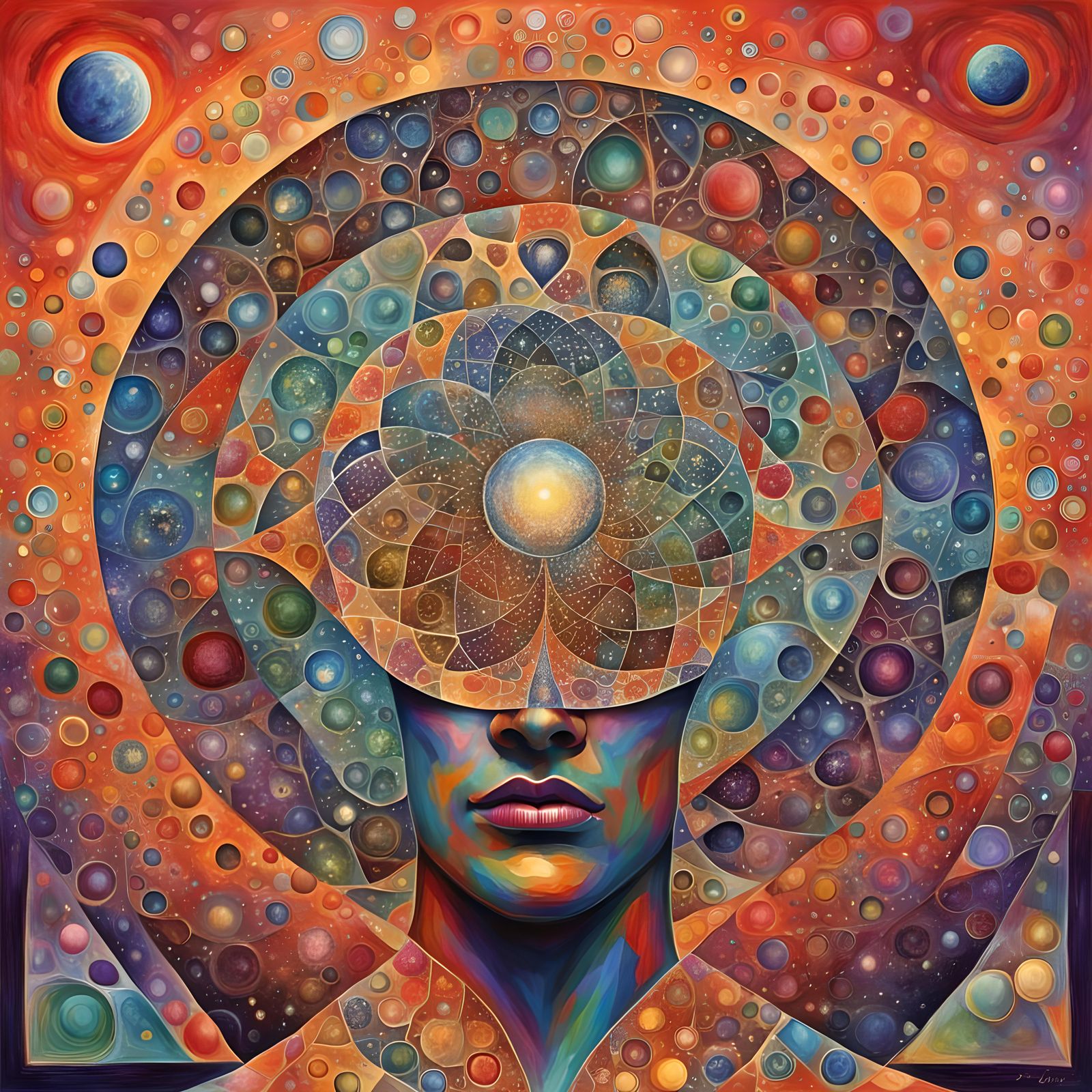 Ethereal Dreamscape of Unity and Love