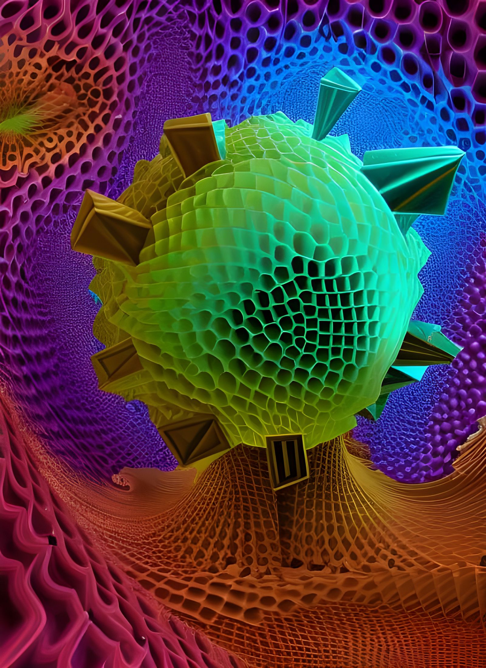 Hyperdetailed Fractals in Photorealistic Style