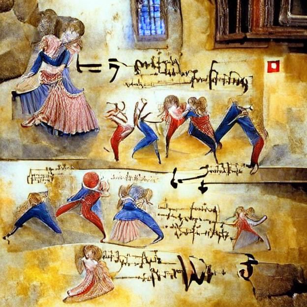 Medieval Art: Dance and Writing