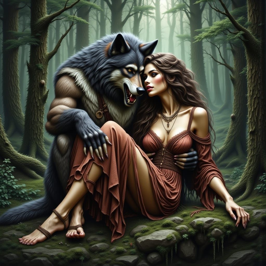 Werewolf's Love in Enchanted Forest