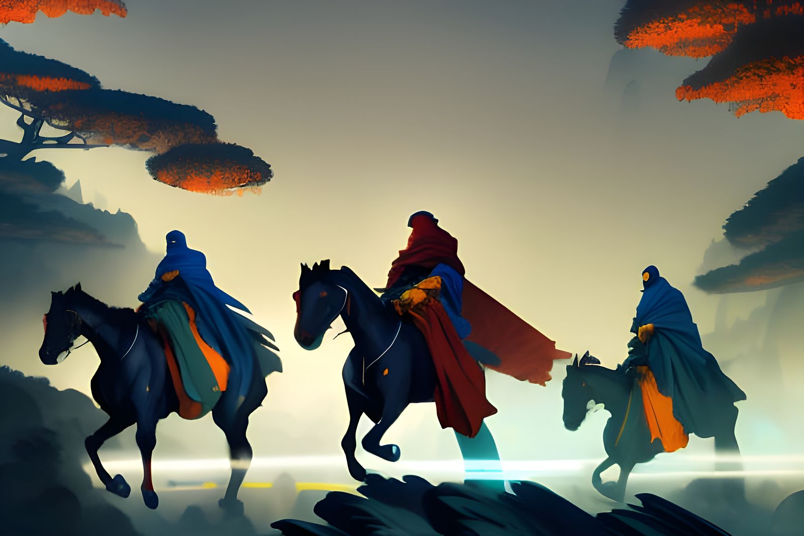 Masked Riding Monks 2