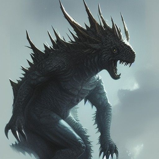 Sinister Kaiju Monster Art