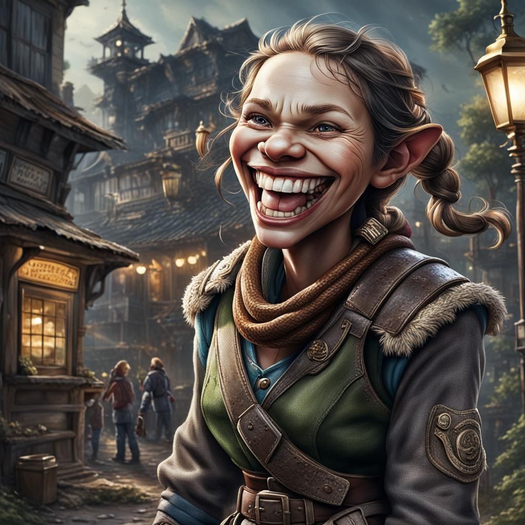 SMILE OF THE NAUGHTY, UP TO NOW...  SNICKER ...WOMAN'S SMILE ... WHAT'S BEEN DONE ! 😁