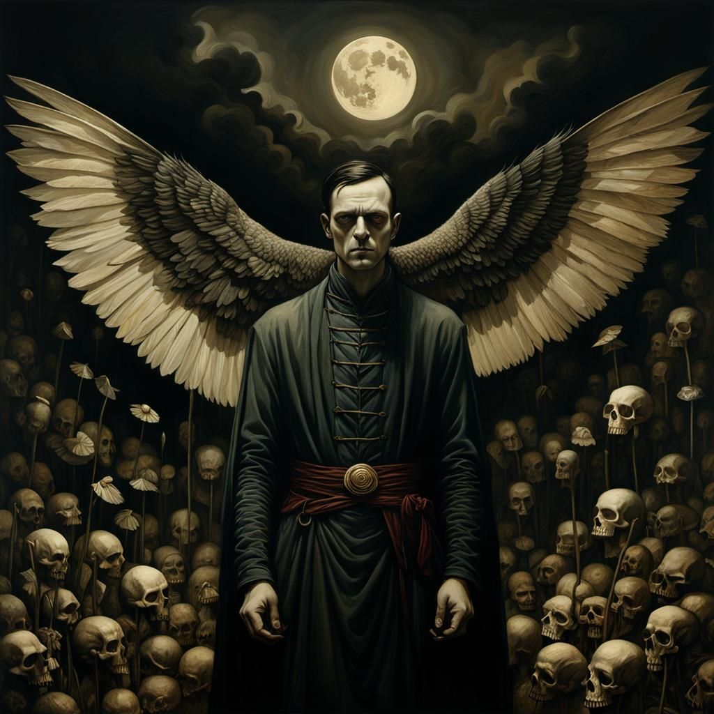 Dark Maniacal Longing in Magical Realism Style