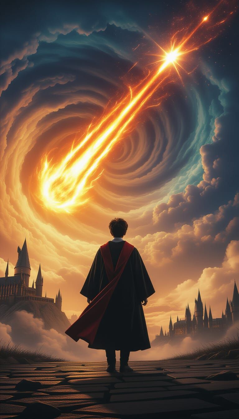 Harry Potter and the Fiery Comet, Psychedelic Art