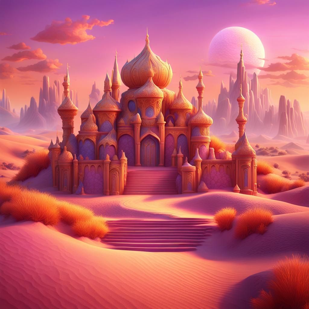 Sweet Dessert Oasis in Pastel Hues