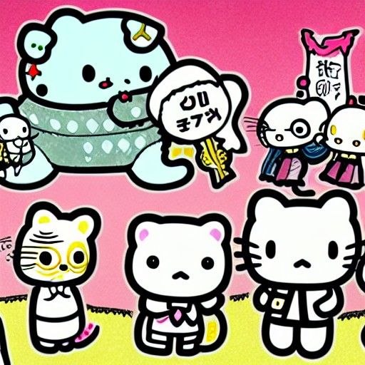Sanrio Meets Lovecraft: A Cute Horror Mashup