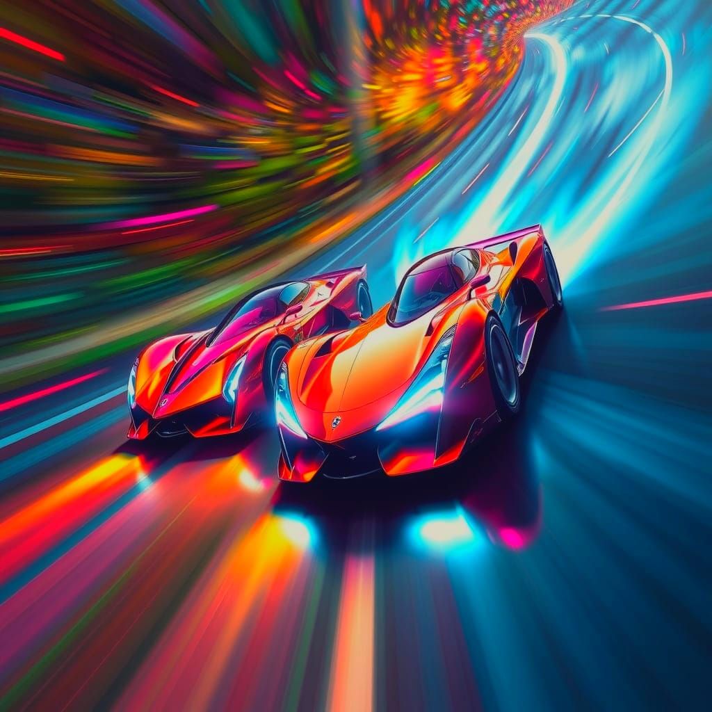 Racecar Palindrome Conceptual Art