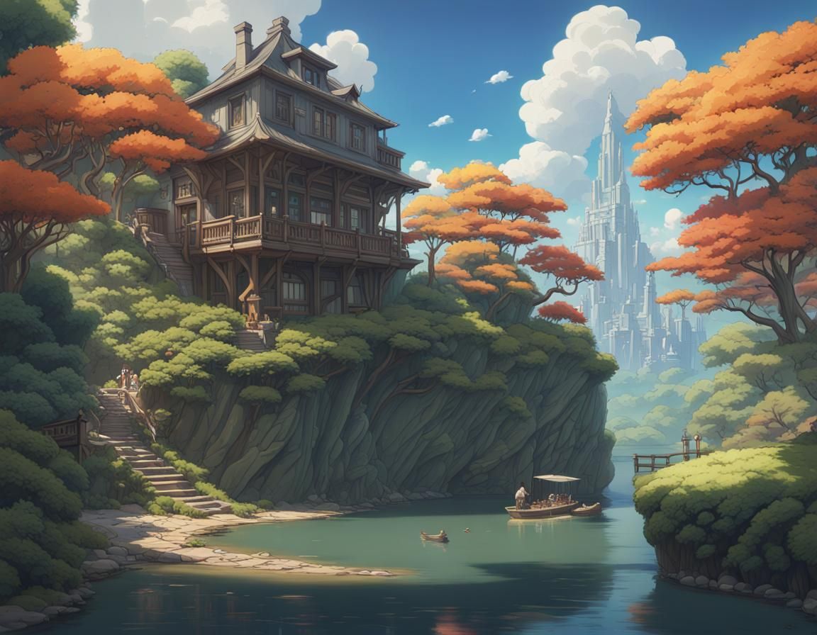 Wonderland Tea Party: Fantasy Concept Art