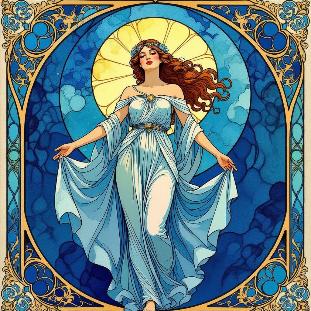 Aurora, the Roman Goddess of Dawn