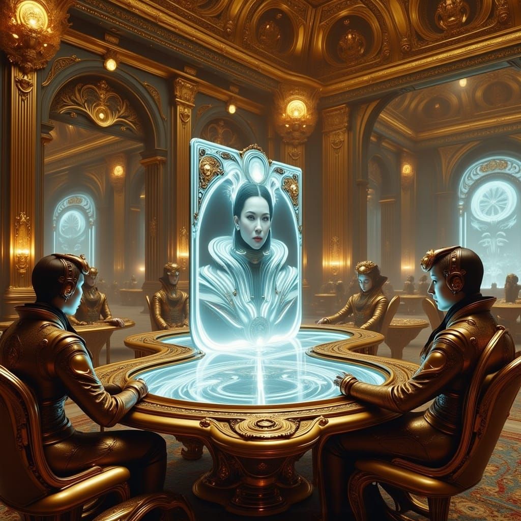 Rococo Futurism: Buckingham Palace in the 22nd Century