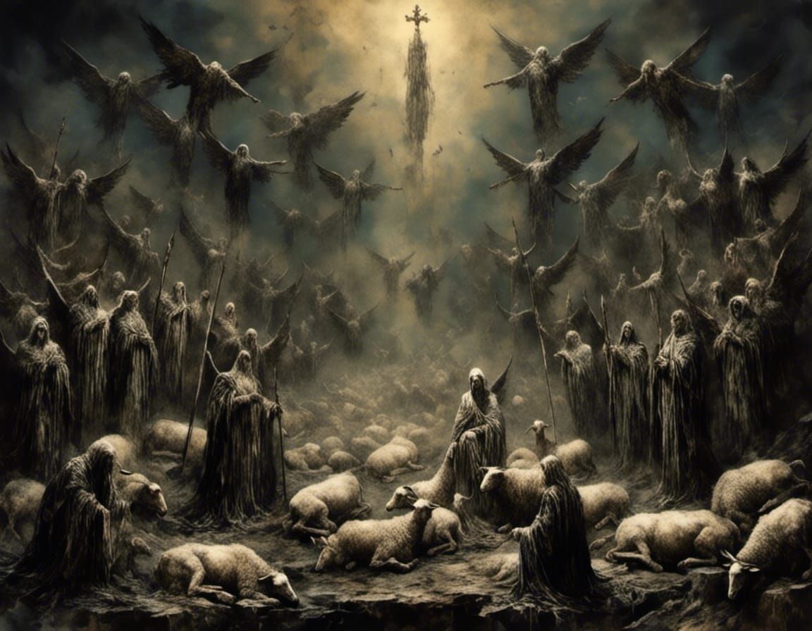 It's getting dark: Seven Angels Seven Trumpets