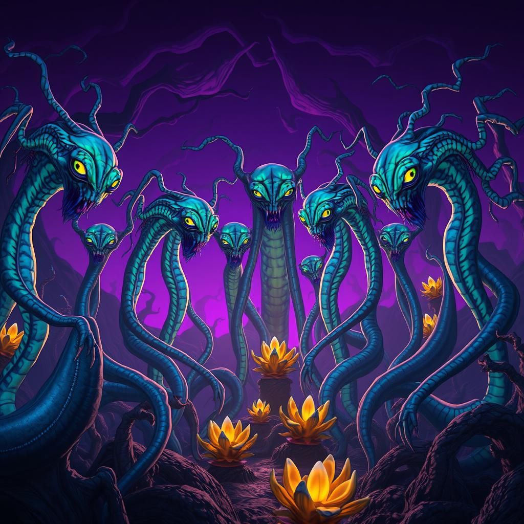 Nightmare creatures from the Outer Realm