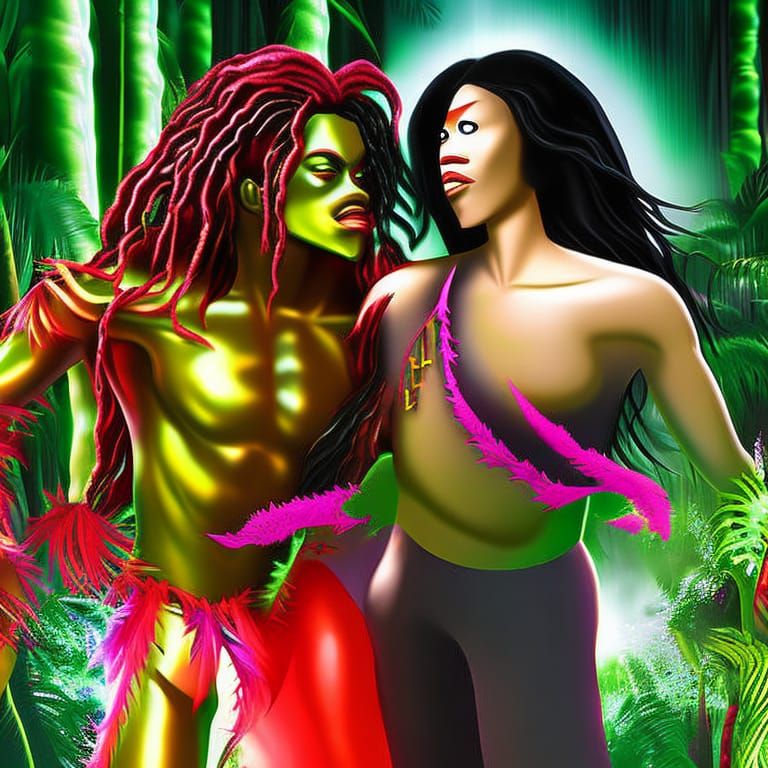 African Adam and Eve π¦π«