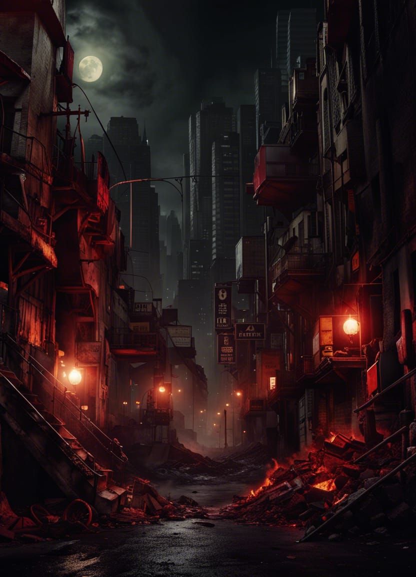 Cyberpunk Horror: Summer Ghoul in Melting City