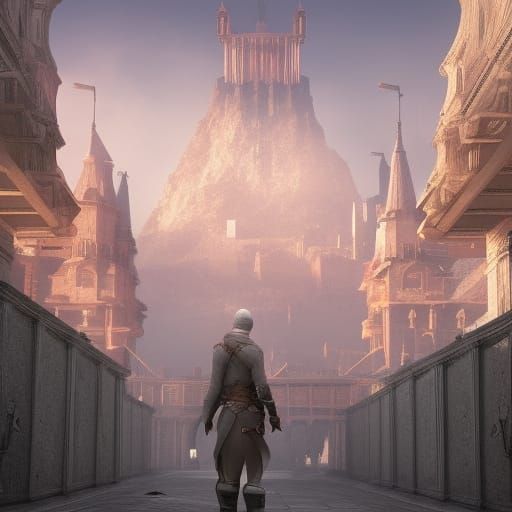 Assassin's Creed in Wes Anderson Style