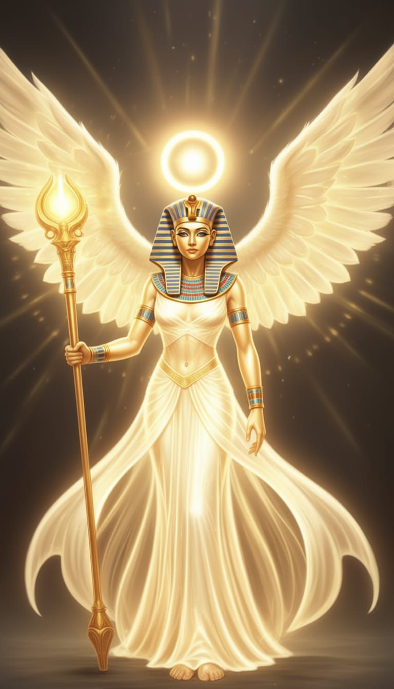 Radiant Golden Pharaohess of Light and Healing