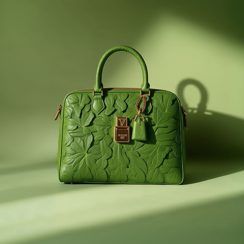 Luxury Eco Bag: Louis Vuitton in Tropical Leaves