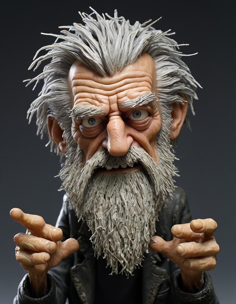 Fingerpunk Bob: A Whimsical Character Made of Fingers