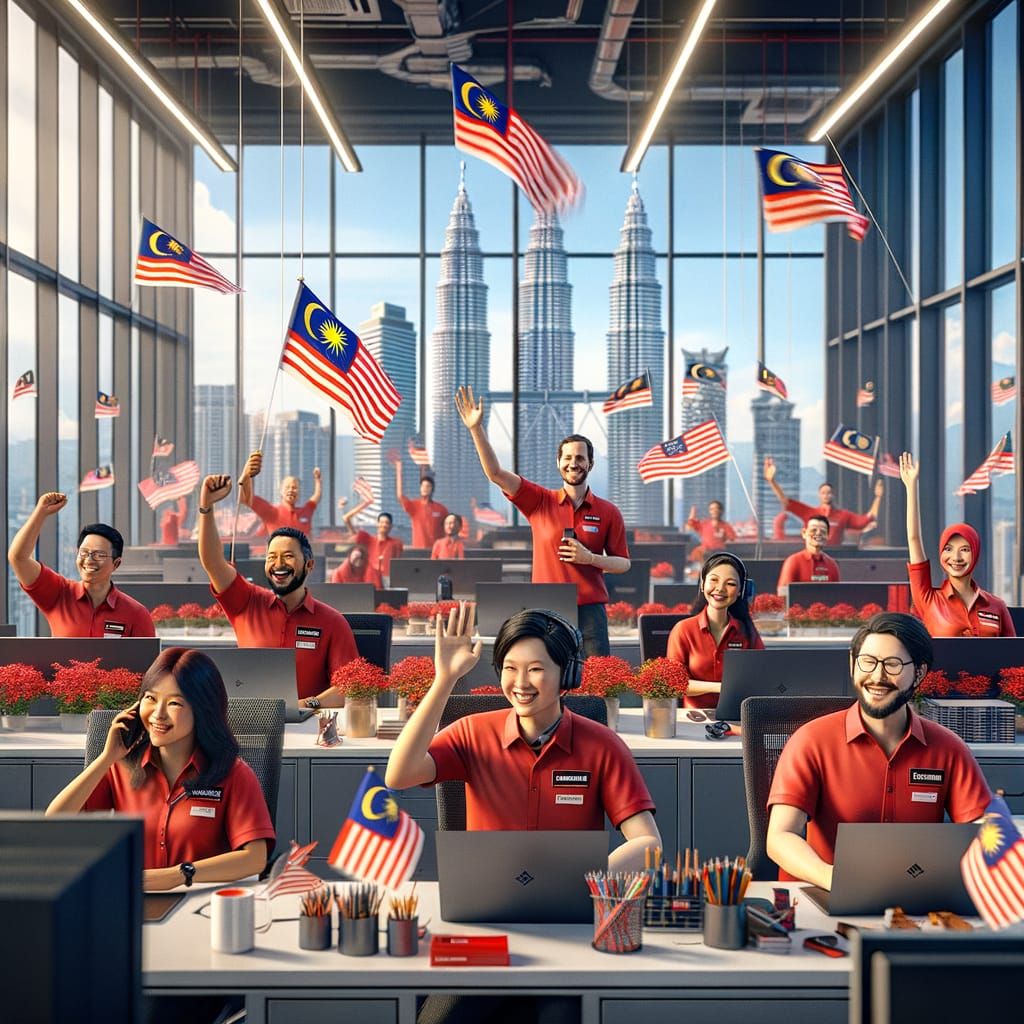 Multicultural Unity Celebrates Merdeka Day at Lenovo