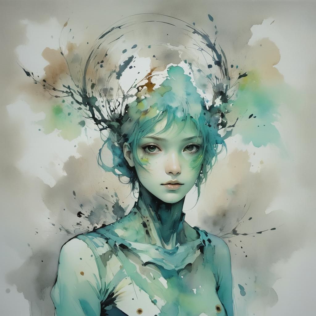 Cyberpunk Future Cityscape