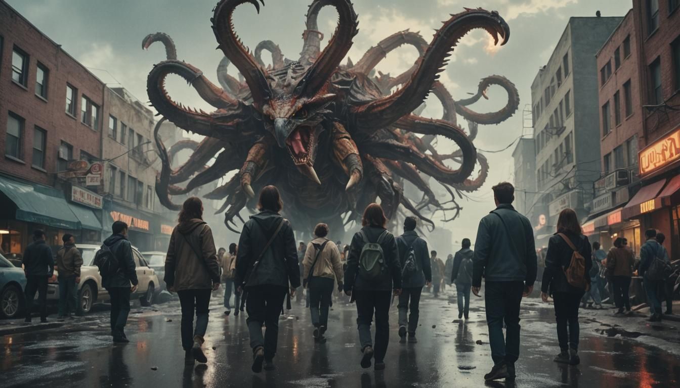 Cinematic Portrait of a Beautiful Woman