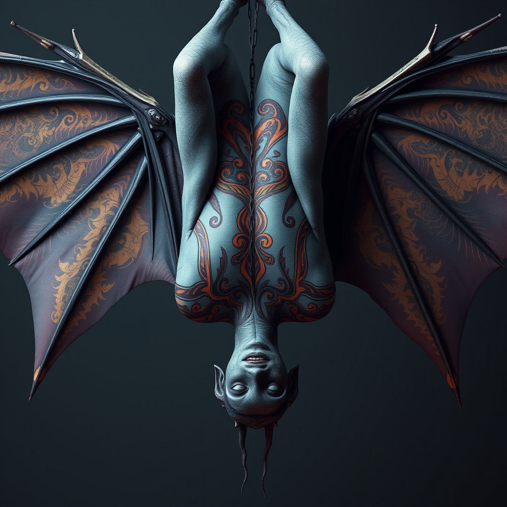 Majestic Fibrous Woman in Dystopian Mysticism Style