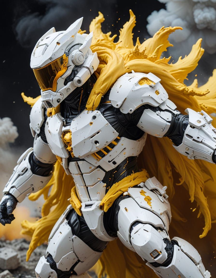 Ethereal Apocalypse in Vibrant Hues