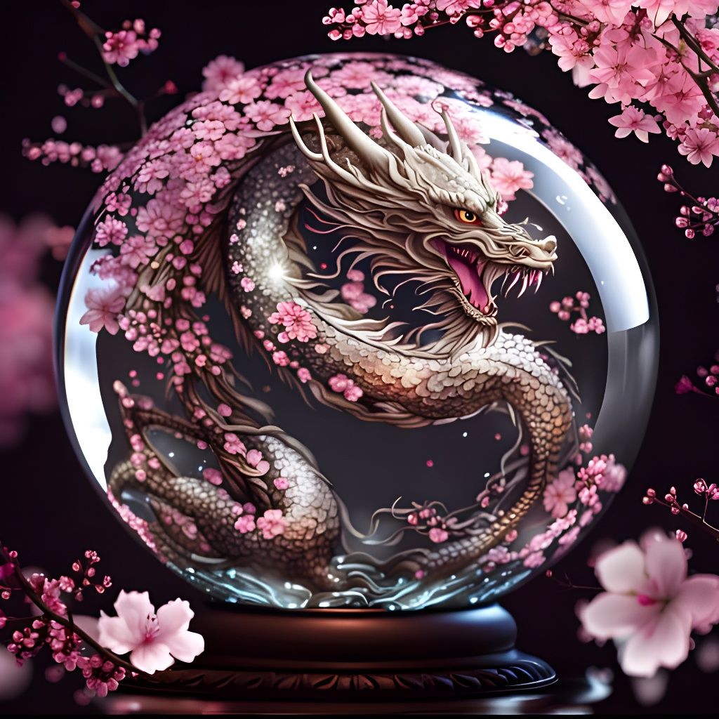 Stunning Kanzan Cherry Blossoms in Bloom