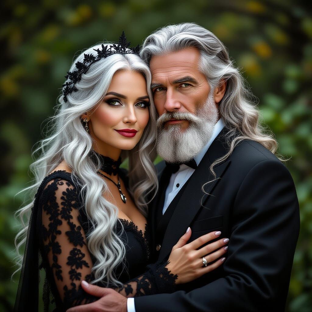 Gothic Couple Forever in Love