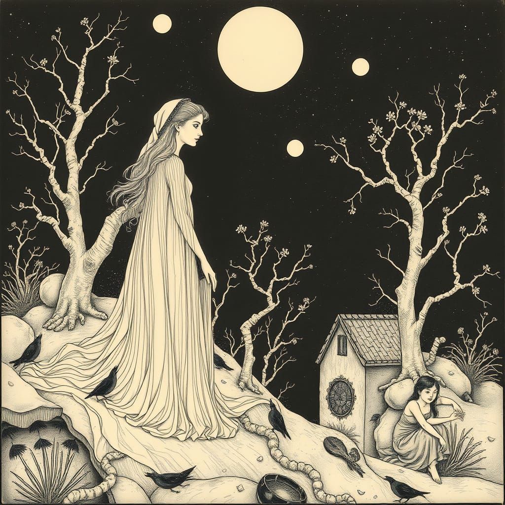 Enchanting Fairy Tale Illustration