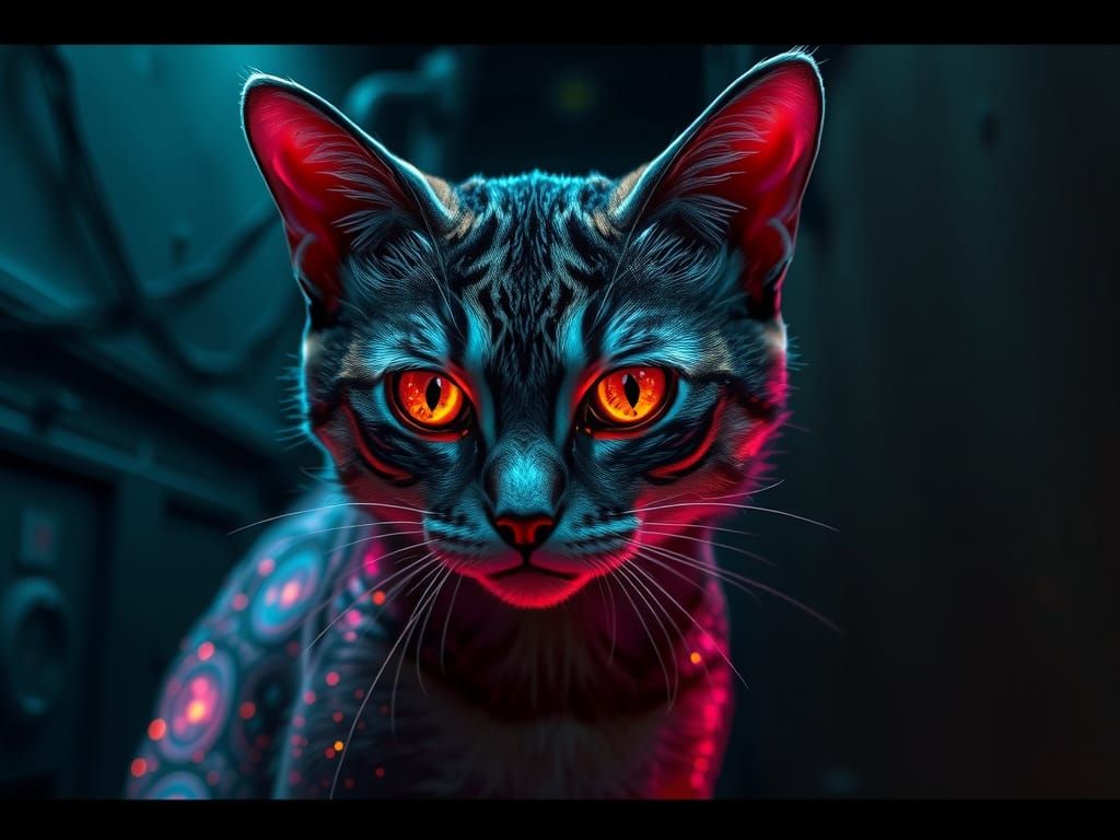 Galactic Biopunk Feline