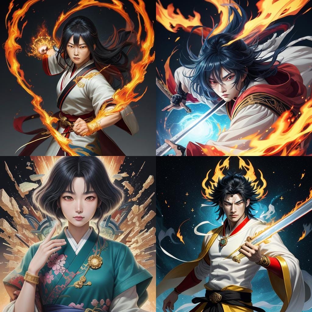 Lin Tianyi: Handsome Fire Master with Golden Mark