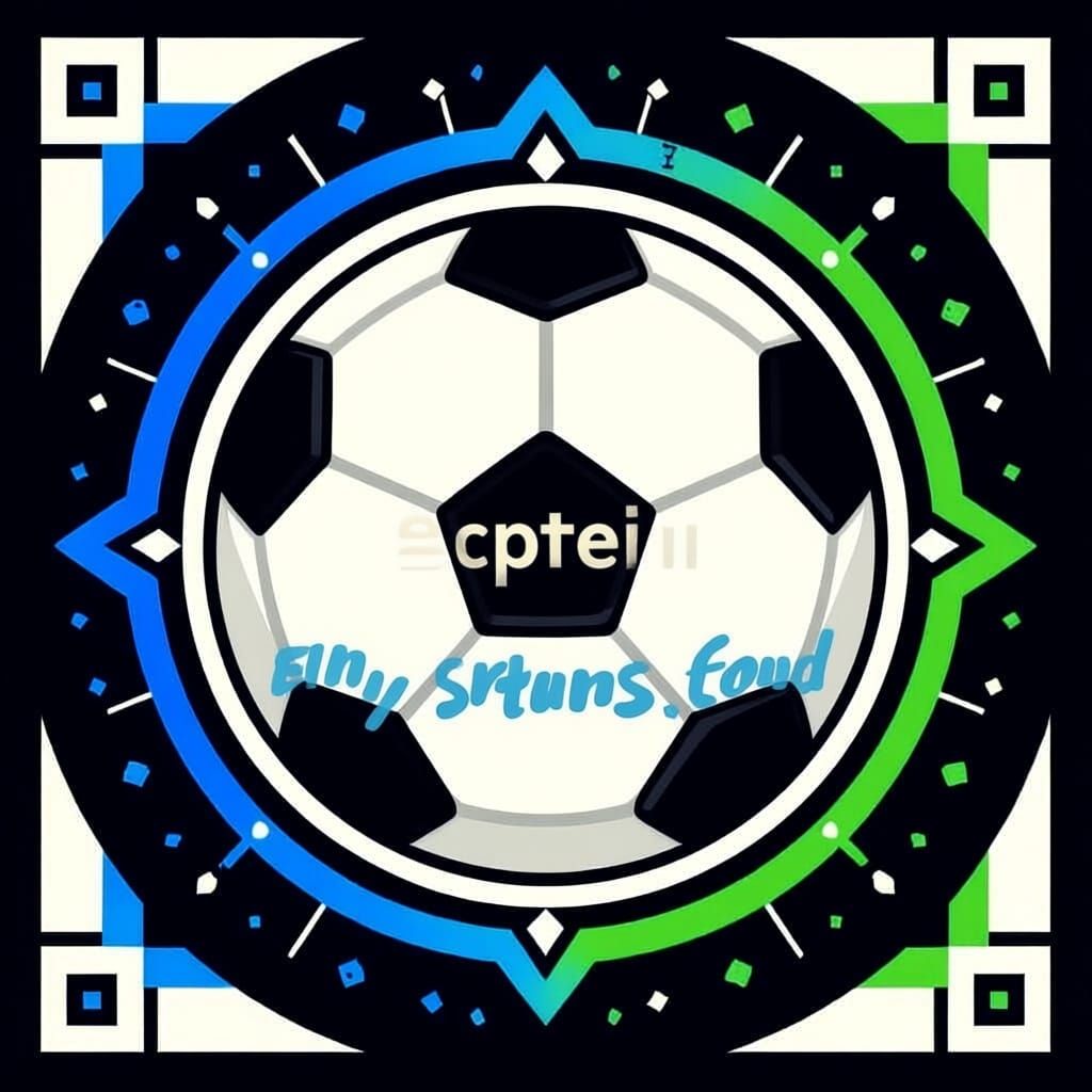 Modern Logo with Basketball and Geometric Elements