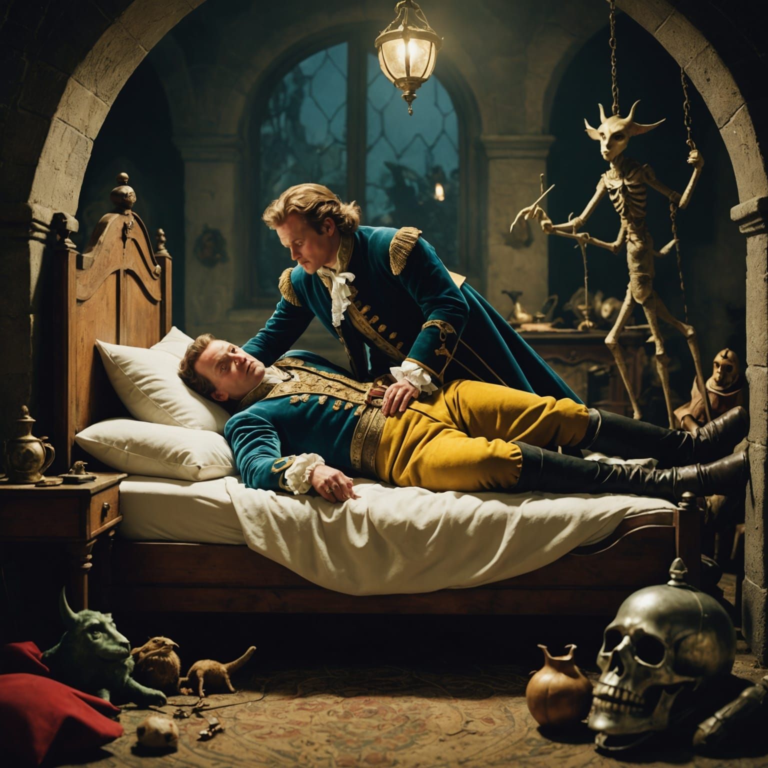 Prince Finds Sleeping Beauty in Bosch Style
