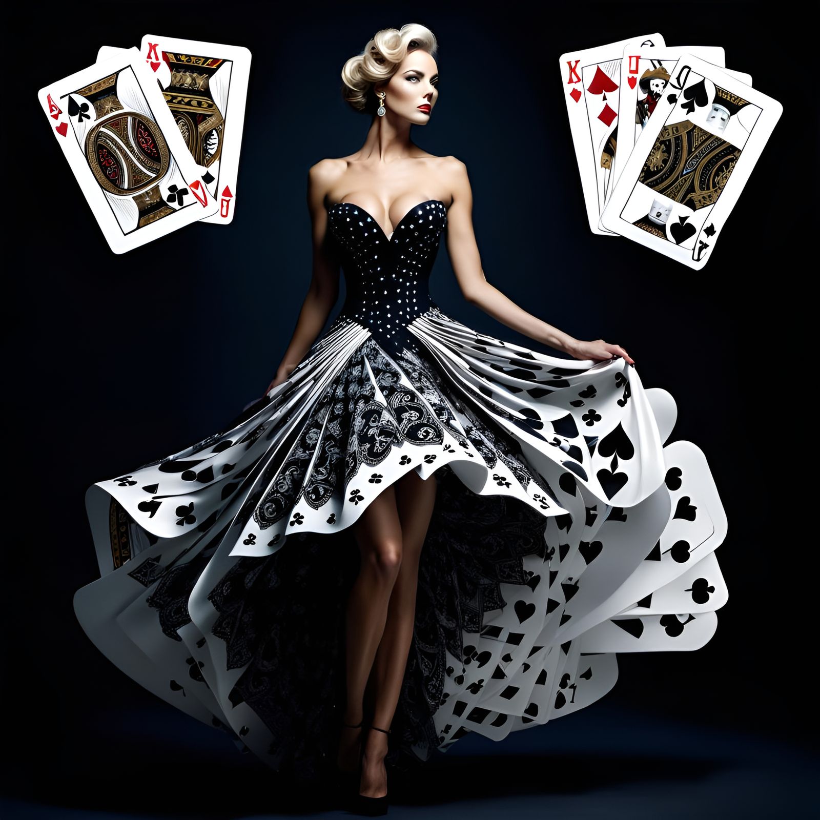 Playing Card Dress