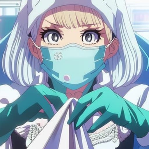 Old Dentist in Anime Style by Makoto Shinkai