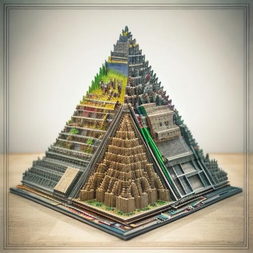 Echidna Dream Woven from Earth Chakras: 3D Render