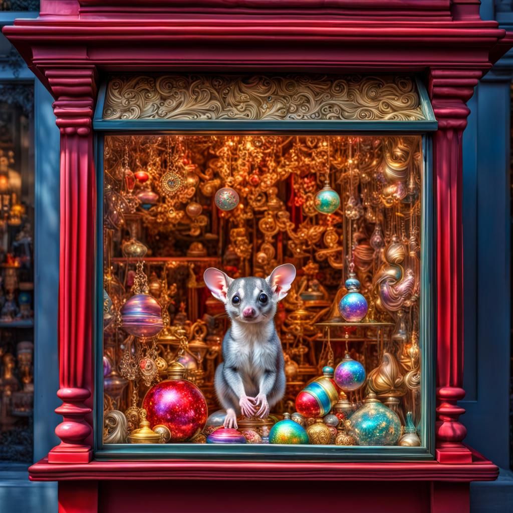 Toy Shop Window Display