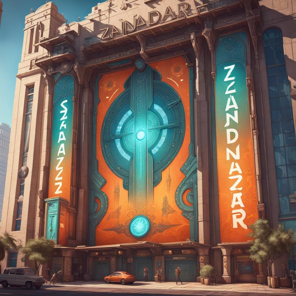 Zandar Spaceways: Retro Travel Poster Art