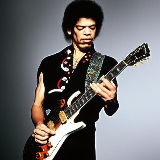 Eddie Van Halen as Jimi Hendrix