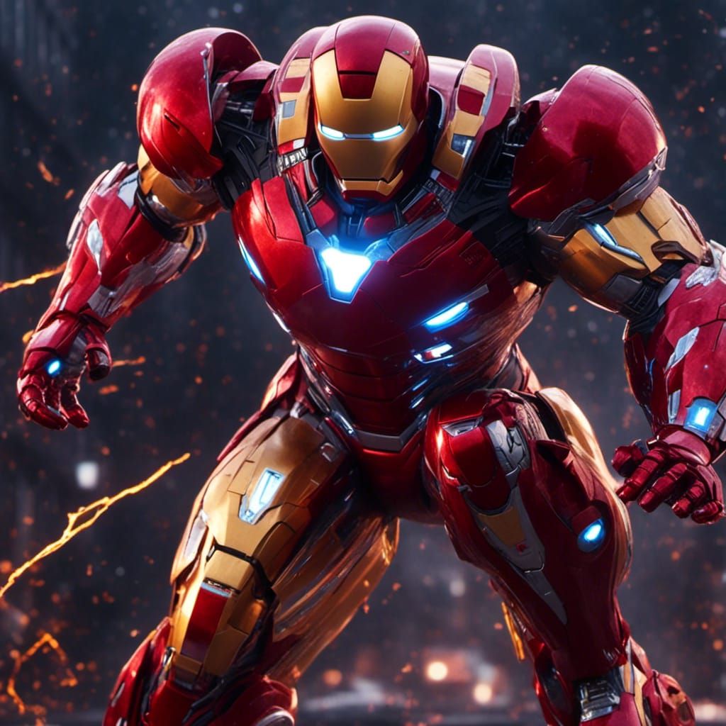 Iron Man, design inspired by Orion Pictures, the same film p...