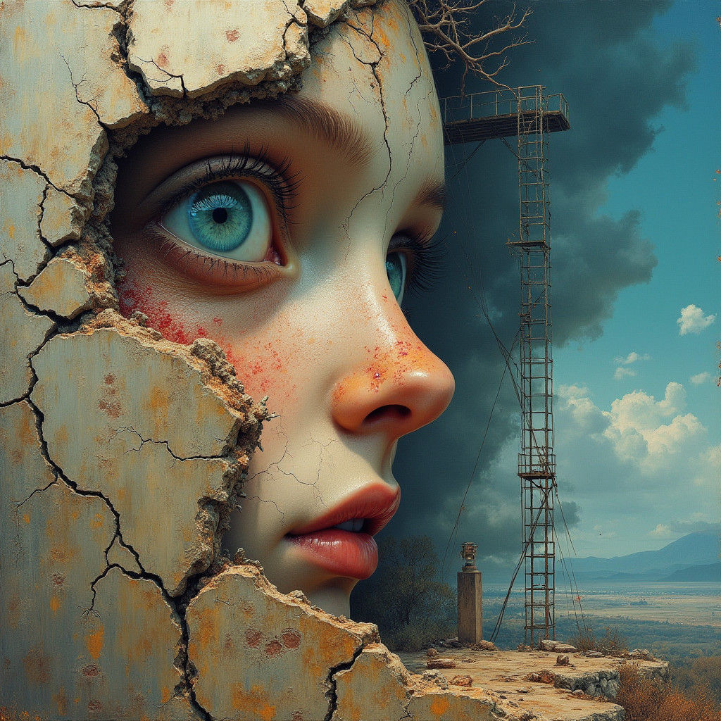 Goddess Under Reconstruction: Digital Surrealism