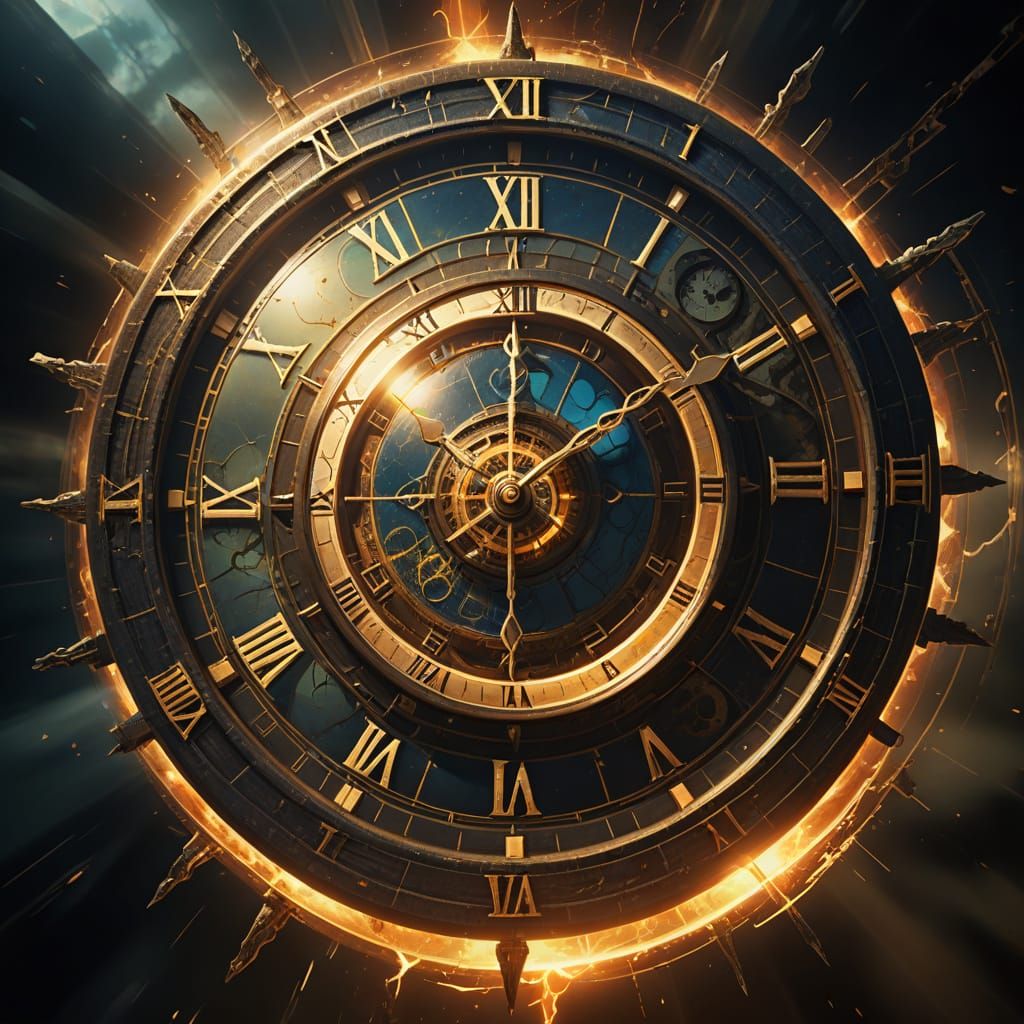 Ominous Countdown to Midnight: Earth Clock